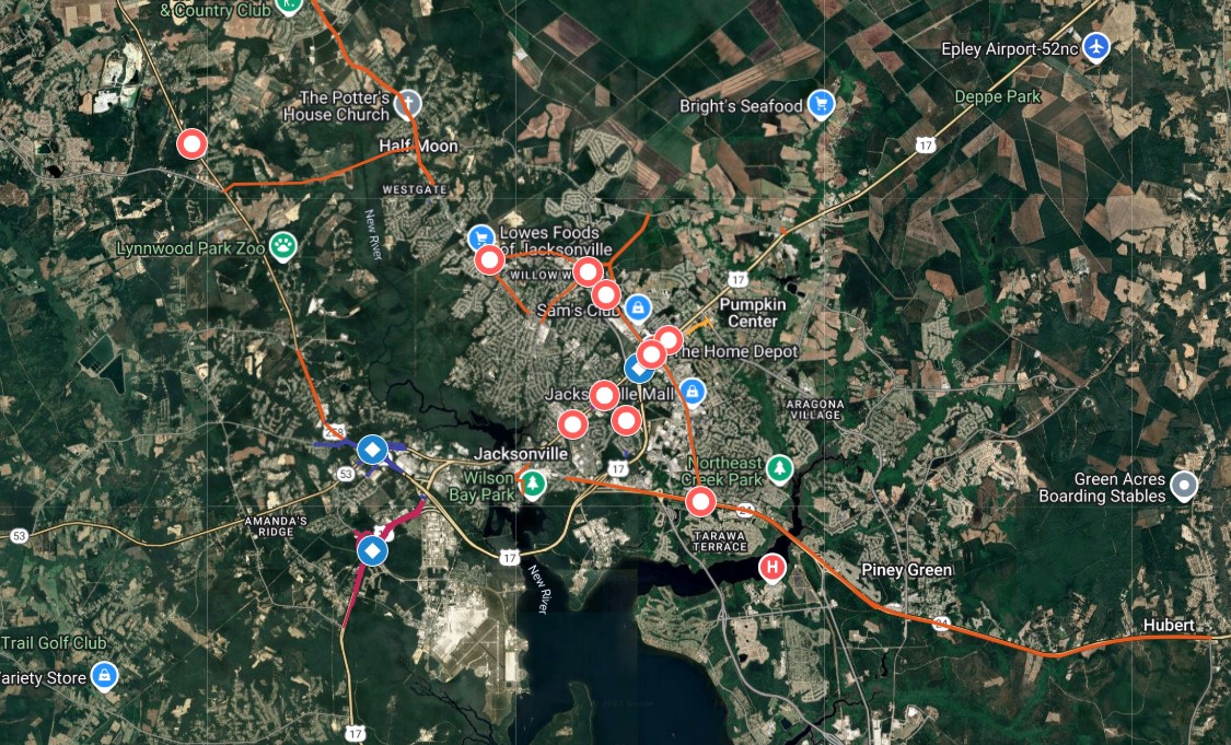 Transportation Project Map