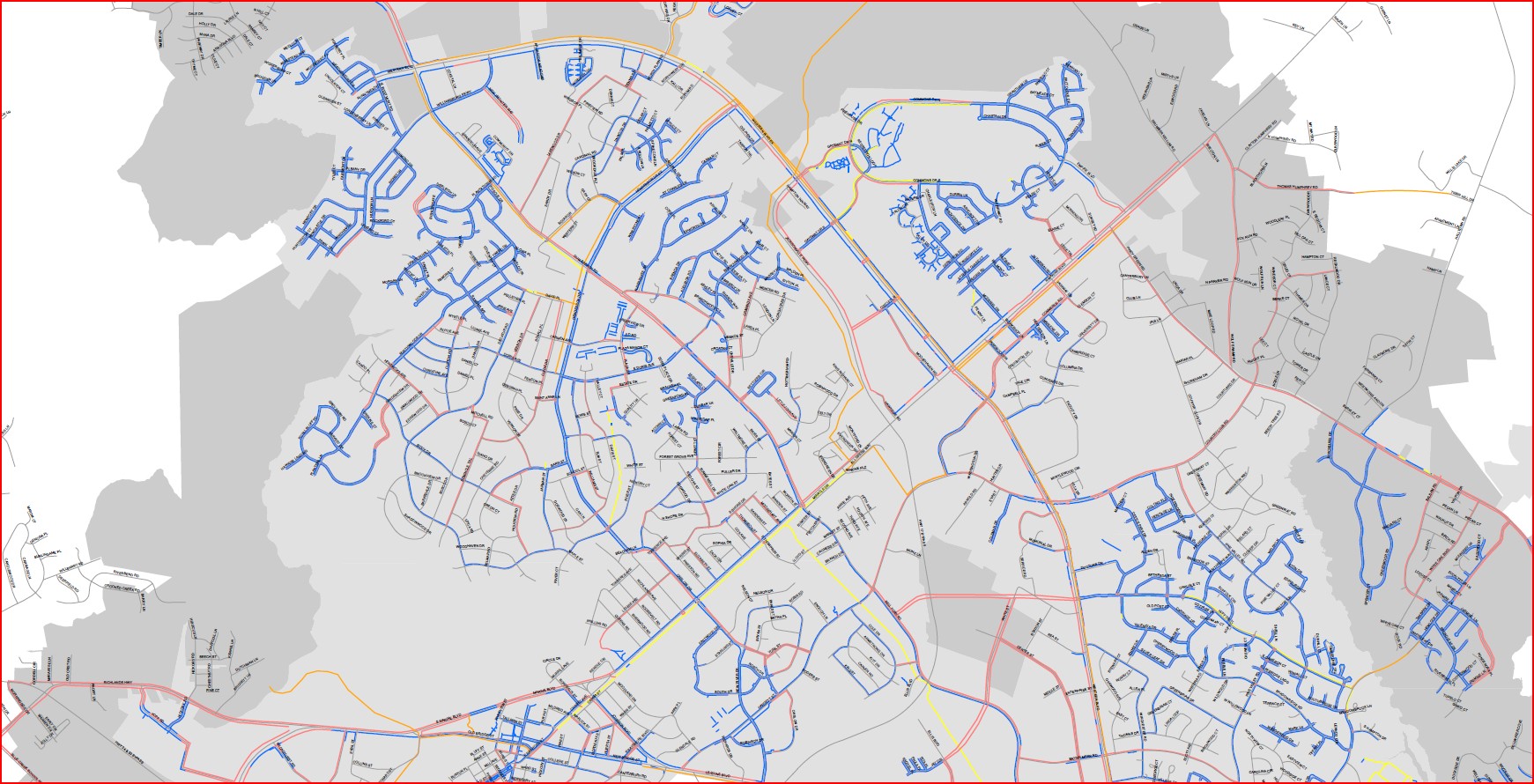 Jacksonville Sidewalk Plan